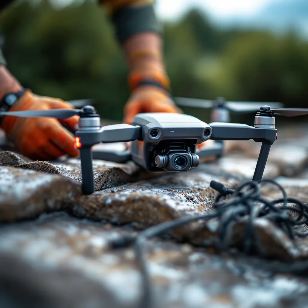inspection drone pour toiture à Toulon