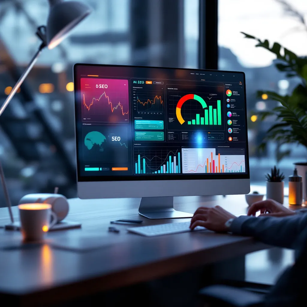 Agent IA SEO en action optimisant le contenu en temps réel