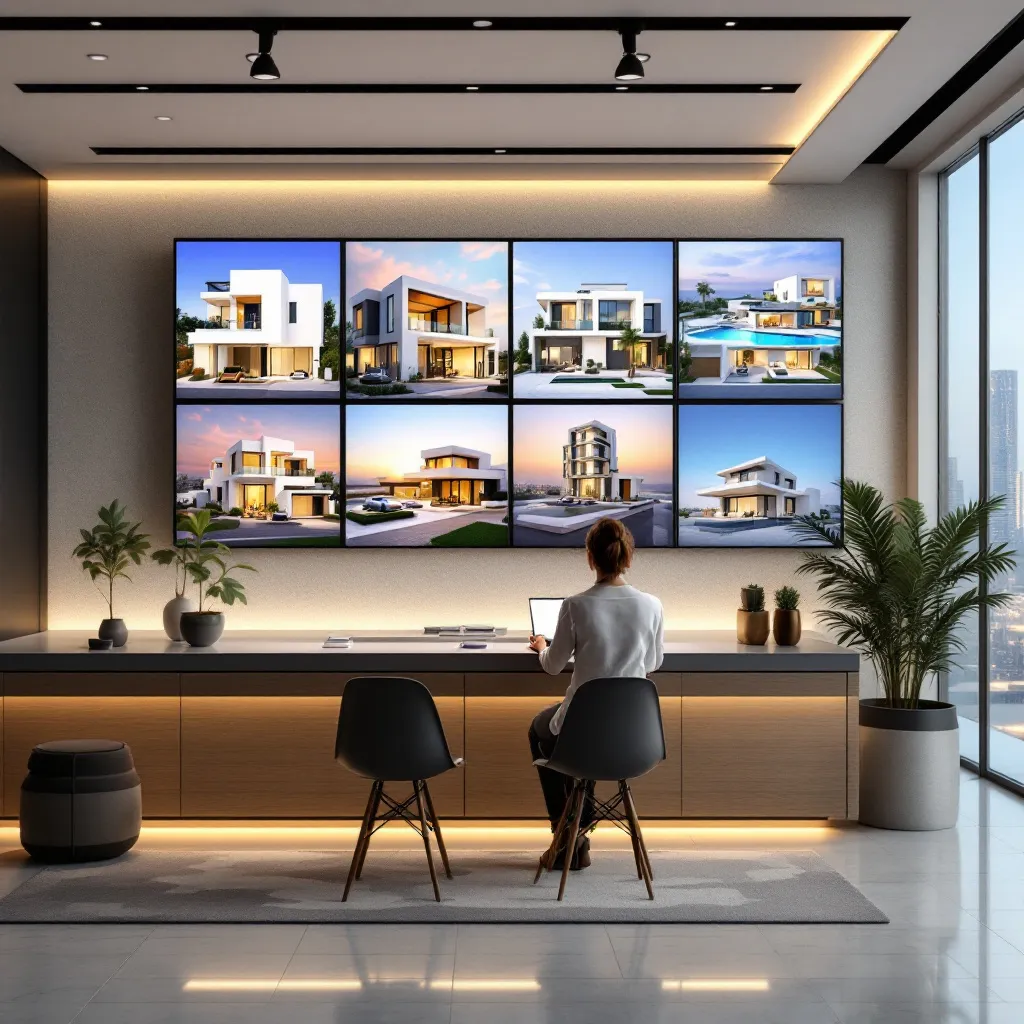 A panoramic view of the Dubai skyline showcasing modern real estate