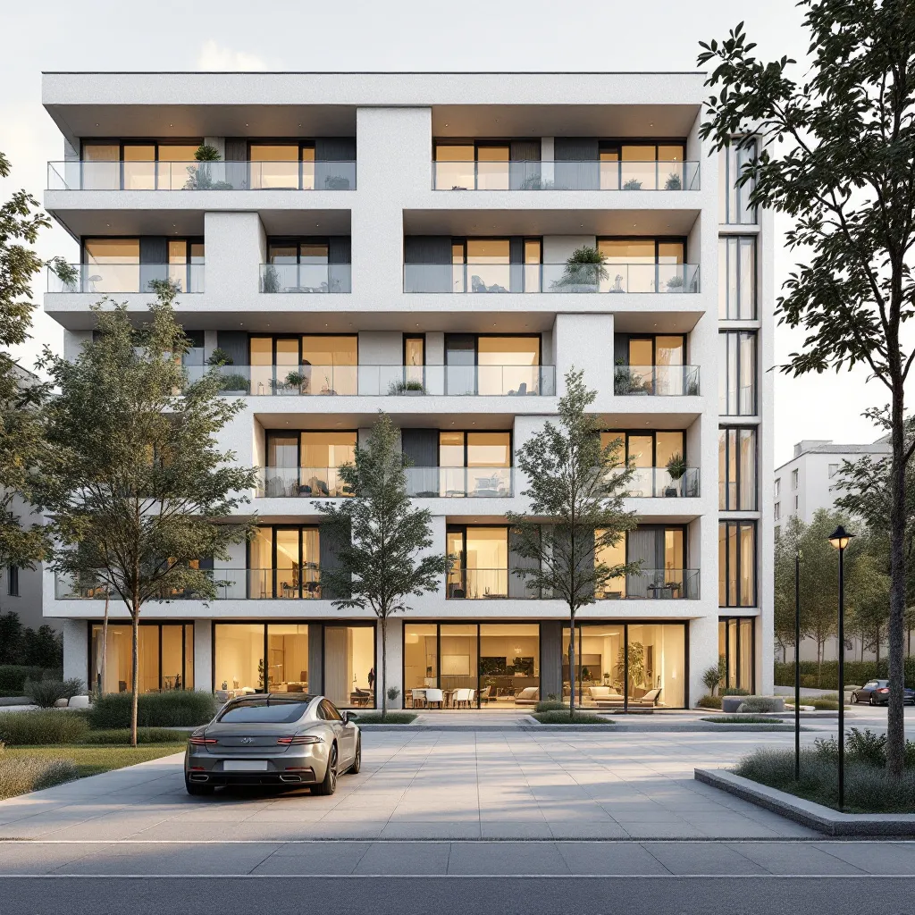 Vue d'un programme immobilier neuf en France